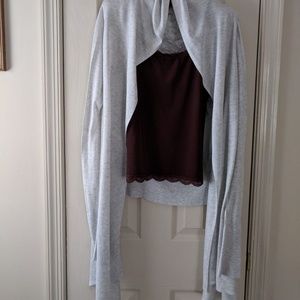 Cardigan with no buttons